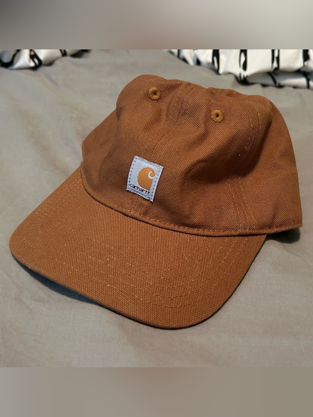 Carhartt Toddler Brown Canvas Workwear Cap